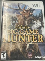 Cabela&#39;s Big Game Hunter (Nintendo Wii, - £7.70 GBP