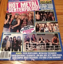 Movie Mirror: Hot Metal Centerfolds, Nov 1991, All Large Pictures - $13.99