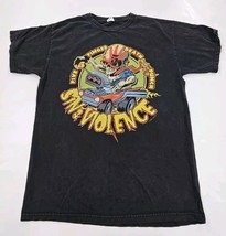 Five Finger Death Punch Sin &amp; Violence Black Men&#39;s T shirt Medium- Read ... - $9.89