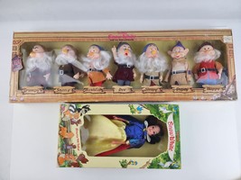 Vintage BIKIN Disney Snow White And The Seven Dwarfs Figures New in Boxes - £63.69 GBP