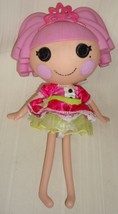 Lalaloopsy 2009 Pink Hair Doll With Crown 33511KIE 12&quot; Long Used - £15.57 GBP