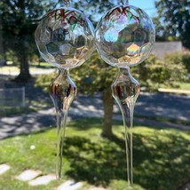 Lot of 2 Vintage Kurt S. Adler Clear Glass Christmas Ornaments - $36.62