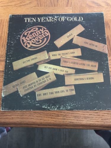 10 Years of Gold by Kenny Rogers (Vinyl, Nov-2015, JDC Records) - $10.00