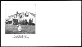 Ashburnham, MA Pre-1907 B&amp;W Und/B Postcard - Naukeag Inn - £9.81 GBP