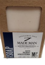 Made Man Wood Amber Citrus Bar Soap 5oz - £14.34 GBP