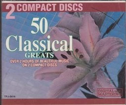 50 Classical Greats (2 Disc Set) Madacy Inc canada - $18.75
