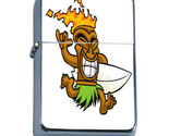 Tiki Statues D3 Windproof Dual Flame Torch Lighter Polynesian - £13.19 GBP