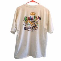 Vtg Corona Extra Beer Shirt XL 90s Single-Stitch Cinco De Mayo 90&#39;s Double Sided - £34.13 GBP