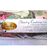 New Beautiful Reversible Adult Minky Couture &amp;2 Shams Satin Trim Faux Fu... - $122.64 CAD