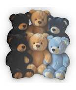 Moonlight Multi Teddy Bear Pillows, Kids Room Decor, Nursery Cushions, Cozy - $846.15 MXN+