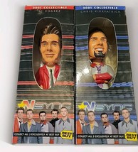 Rare 2001 *Nsync New In Box Bobble Heads Chris Kirkpatrick &amp; JC Chasez - $9.90