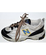 New Balance 801 Preschool Shoes Sneakers Grey Yellow Black PC801AT Size 12 - £9.07 GBP