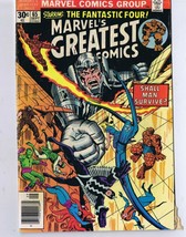 Marvel&#39;s Greatest Comics #65 ORIGINAL Vintage 1976 Fantastic Four Inhumans - £7.73 GBP