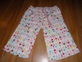 Girl&#39;s Size Small Old Navy Pajama Bottoms Shorts Palm Tree Print Sleepwear EUC - £8.96 GBP