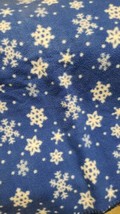 Frozen Snowflake Fleece Throw 46&quot;x60&quot; - £6.23 GBP