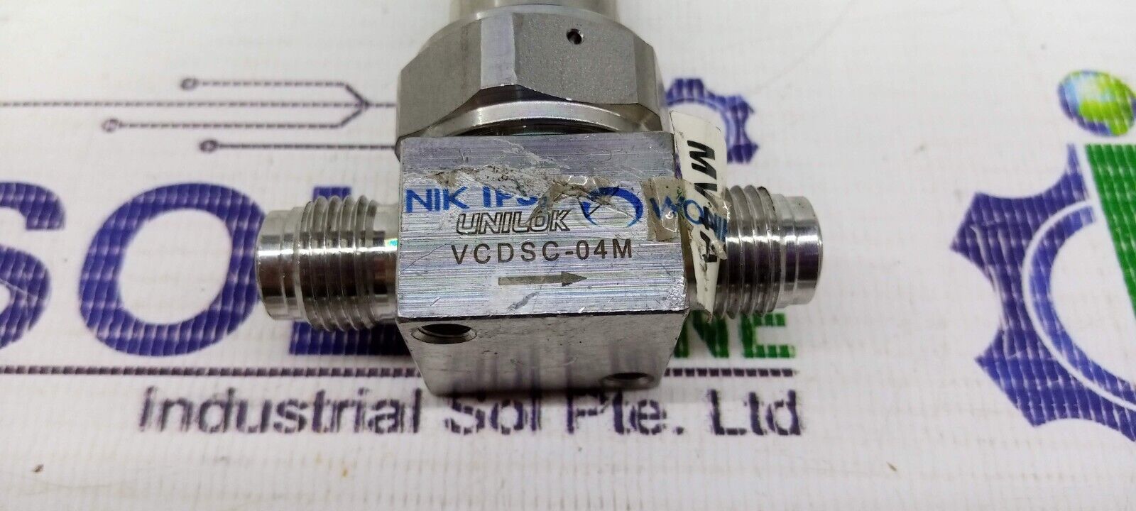 Unilok VCDSC-04M Low Pressure Diaphragm Valve VCDS Series 316L-EP 1/4-10K (Max) Item image 10