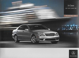 2006 Mercedes-Benz S-CLASS brochure catalog S 430 500 600 55 AMG US 06 - $12.50