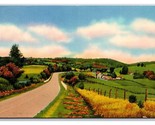 Generic Scenic Greetings Your Town And State Dealer Card UNP Chrome Post... - £5.49 GBP