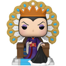 Funko Pop Deluxe Disney Villains Evil Queen Grimhilde on Throne Snow Whi... - $18.99