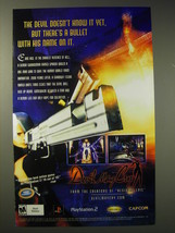 2002 Capcom Devil May Cry Video Game Ad - The devil doesn&#39;t know it yet - £14.45 GBP