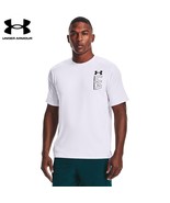 Under Armour Training Vent T-Shirt in White/Black-Size 2XL - $24.97