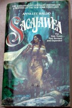 Vntg 1984 Anna Lee Waldo mmpb SACAJAWEA Lewis+Clark frontier Louisiana Purchase - £8.77 GBP