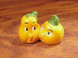 Anamorphic Orange and Pear Joined Salt and Pepper Shakers, Chalk - $8.95