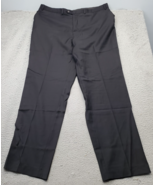 Lauren Ralph Lauren Dress Pants Mens 46x34 Black Wool Straight Leg Forma... - $29.30