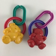 Fisher Price Baby Activity Links Play Gym Replacement Links Toy Lot Vint... - $18.76