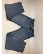 Vintage Levi 501 Jeans Red Tab Blue Straight Button Fly (Patch W31L34) W... - $59.29 CAD