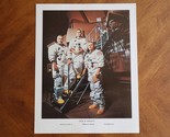 Vintage NASA 11x14 Photo/Print 68-HC-730 Apollo 8 Crew: Lovell Anders Bo... - $12.00