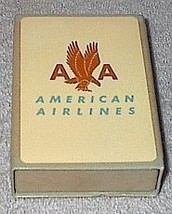 Vintage Old Logo American Airlines Playing Cards Sealed Slip Case - £15.71 GBP