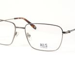 H.I.S by MPG HT4336 002 Gunmetal UNIQUE EYEGLASSES GLASSES FRAME HIS 56-... - $85.75
