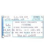 Fishbone Concert Ticket Stub October 20 1998 New York City - £19.45 GBP