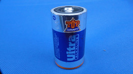 Vintage Tpo Craft Ultra Radio 736 R20 D Type Battery For Collectors Made In EU - $7.57