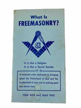 What is FREEMASONRY 1960&#39;s Booklet &quot;Your Wife May Read This&quot; Oklahoma City, OK - £5.59 GBP