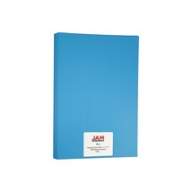 JAM Paper Ledger Matte 24lb Paper 11 x 17 Tabloid Blue Recycled 16728466 - £40.91 GBP