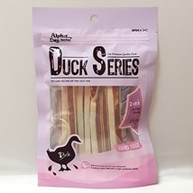 Dog Jerky Treats, Soft, Chewy, Healthy, Delicious, Duck, Chicken, and Fi... - £3.94 GBP