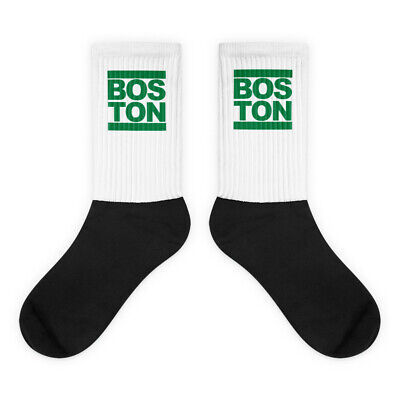 BOSTON BASKETBALL Run Style CREW SOCKS Tatum Brown Bird McHale Pierce Garnett