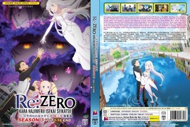 ANIME DVD ~ ENGLISCH SYNCHRONISIERT ~ Re: Zero Kara Hajimeru Isekai Staf... - $24.37