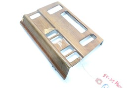 86-95 MERCEDES-BENZ W124 CENTER DASH WOOD BEZEL TRIM Q1361 image 3