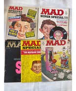 Mad Magazine Lot of 5 No 165, 83, special six, nine, eleven - £27.25 GBP