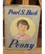 pearl s. buck / peony/  vintage hardback - $167.59 MXN