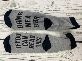 Novelty Socks If You Can Read This Bring Me a Beer - £12.87 GBP