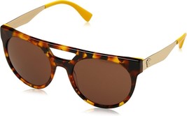Versace Sunglasses VE4339 524973 55mm Light Havana / Brown Lens - $2,051.57 MXN