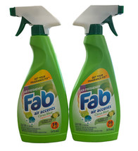 2 Bottles Fab Air Accents Air Freshener Spray Citrus Blast 16 Oz Each - £35.66 GBP