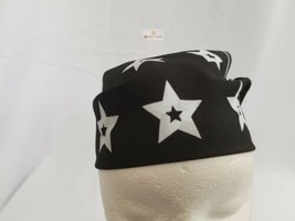 Sikh Hindu Punjabi Stars Black White bandana Head Wrap Gear Rumal Handkerchief - £4.21 GBP