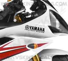 Yamaha Factory Racing Logo Fairing Decals Stickers Premium Quality 5 Col... - $12.00