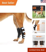 Comfortable Rear Leg Hock Brace for Large Dogs - Dual Support for Ailing... - $63.00