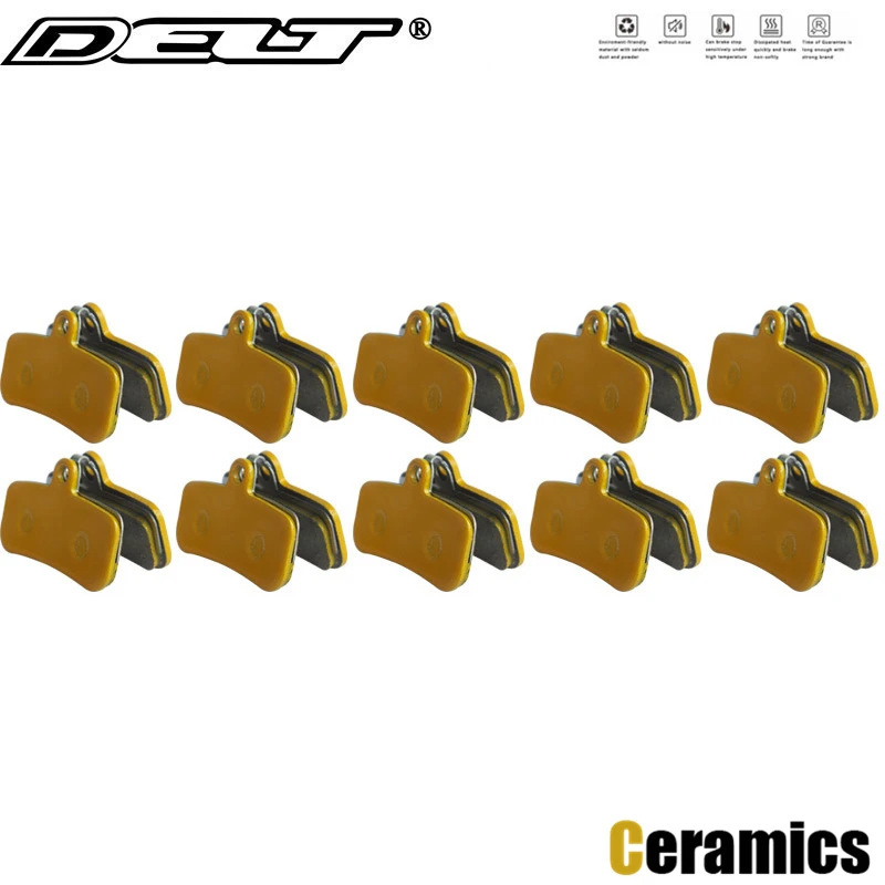 10 Pair Ceics Bicycle Disc Ke Pads For Shimano Saint M810 M820 Zee BR-M640 Benga - £105.24 GBP